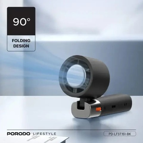 فن دستی پرودو مدل Porodo Lifestyle Handheld Turbo Fan فن دستی پرودو مدل Porodo Lifestyle Handheld Turbo Fan