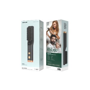 برس حرارتی صاف کننده مو و ریش گرین لاین مدل GNOBLTRMBK بیسیم برس حرارتی صاف کننده مو و ریش گرین لاین مدل GNOBLTRMBK بیسیم