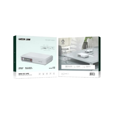 شبکه چند منظوره UPS مینی DC گرین لاین مدل Green Lion Mini DC UPS Multifunction Network GNMDCUPS