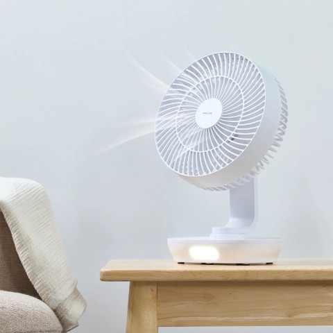پنکه رومیزی شارژی گرین لاین مدل Green Lion 8 DeskTop Fan GN8INDSKFWH پنکه رومیزی شارژی گرین لاین مدل Green Lion 8 DeskTop Fan GN8INDSKFWH