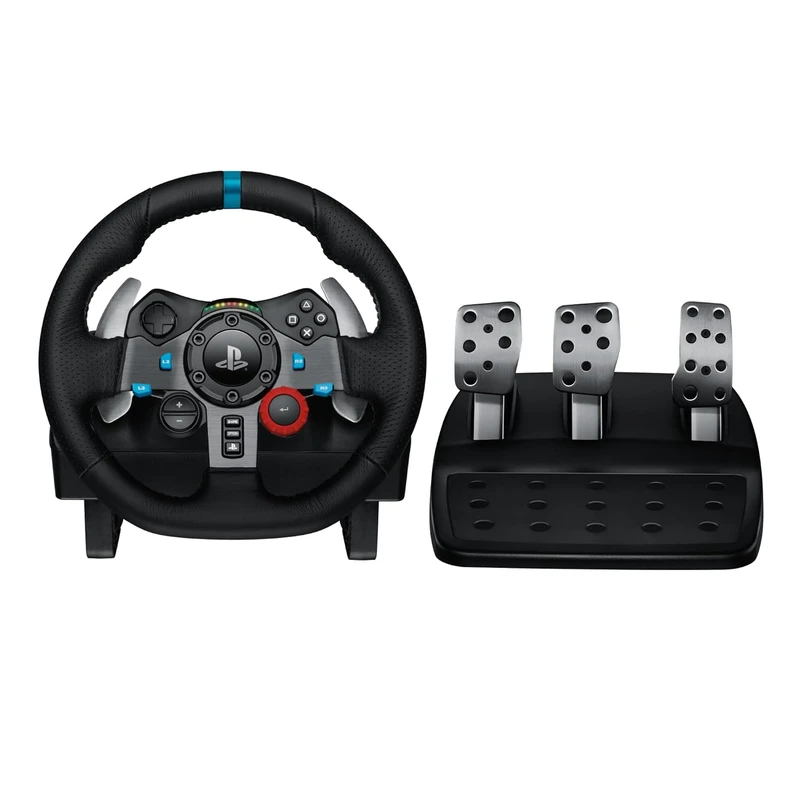 فرمان بازی لاجیتک مدل G29 Driving Force مخصوص PS4 - PS5 - PC