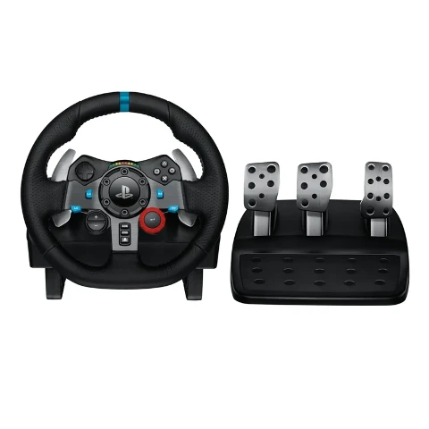 فرمان بازی لاجیتک مدل G29 Driving Force مخصوص PS4 - PS5 - PC