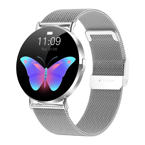 ساعت هوشمند 41 میلیمتری تی سی اچ مدل LX1 Moon با بند فلزی ساعت هوشمند 41 میلیمتری تی سی اچ مدل LX1 Moon با بند فلزی