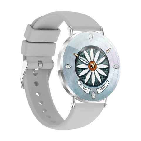 ساعت هوشمند 41 میلیمتری تی سی اچ مدل LX1 Moon با بند فلزی ساعت هوشمند 41 میلیمتری تی سی اچ مدل LX1 Moon با بند فلزی