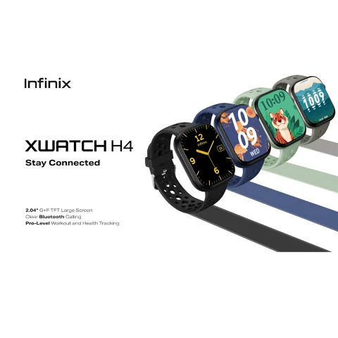 ساعت هوشمند 46 میلی متری اینفینیکس مدل XWATCH H4 ساعت هوشمند 46 میلی متری اینفینیکس مدل XWATCH H4