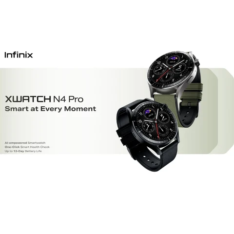 ساعت هوشمند اینفینیکس مدل INFINIX XWATCH N4 PRO XW4E ساعت هوشمند اینفینیکس مدل INFINIX XWATCH N4 PRO XW4E