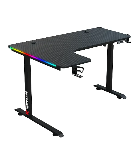 میز گیمینگ موتور دار ردراگون GD-3400-L 160cm RGB میز گیمینگ موتور دار ردراگون GD-3400-L 160cm RGB