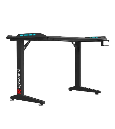 میز گیمینگ ردراگون GD-3101BK 140cm LED