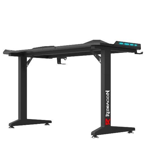 میز گیمینگ ردراگون GD-3101BK 140cm LED