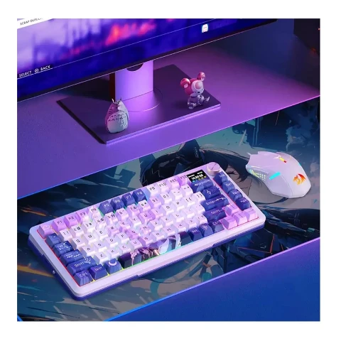 کیبورد بی سیم/باسیم گیمینگ ردراگون FLEKACT K708 AK PRO RGB کیبورد بی سیم/باسیم گیمینگ ردراگون FLEKACT K708 AK PRO RGB