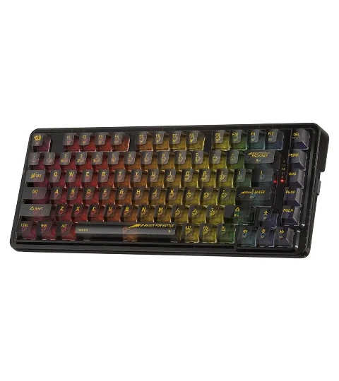 کیبورد بی سیم مکانیکال گیمینگ ردراگون ELF PRO K649 CT کیبورد بی سیم مکانیکال گیمینگ ردراگون ELF PRO K649 CT