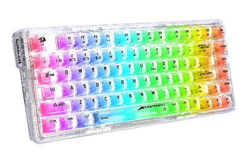کیبورد بی سیم مکانیکال گیمینگ ردراگون ELF PRO K649 CT کیبورد بی سیم مکانیکال گیمینگ ردراگون ELF PRO K649 CT