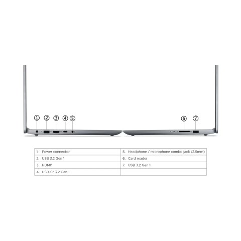 لپ تاپ لنوو 15.6 اینچی مدل IdeaPad Slim 3 R5 7520U 16GB 512GB