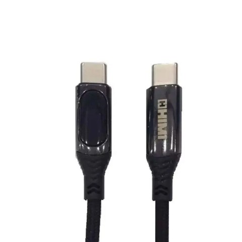 کابل تبدیل USB-C به USB-C هیمی مدل Fusion Max به طول یک متر کابل تبدیل USB-C به USB-C هیمی مدل Fusion Max به طول یک متر