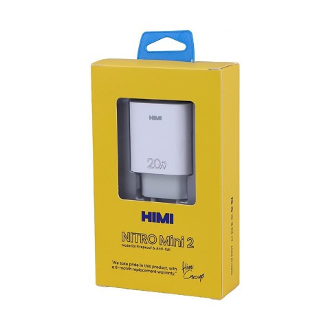 شارژر دیواری 20 وات هیمی Nitro Mini 2 VQ-T47 PD 3A شارژر دیواری 20 وات هیمی Nitro Mini 2 VQ-T47 PD 3A