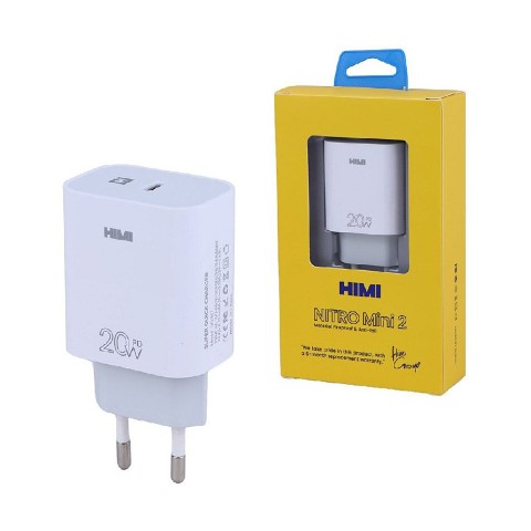 شارژر دیواری 20 وات هیمی Nitro Mini 2 VQ-T47 PD 3A شارژر دیواری 20 وات هیمی Nitro Mini 2 VQ-T47 PD 3A