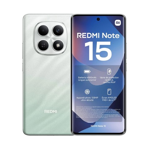 گوشی موبایل شیائومی مدل Redmi Note 15 4G ظرفیت 256 گیگابایت رم 8 گیگابایت گوشی موبایل شیائومی مدل Redmi Note 15 4G ظرفیت 256 گیگابایت رم 8 گیگابایت