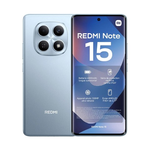 گوشی موبایل شیائومی مدل Redmi Note 15 4G ظرفیت 256 گیگابایت رم 8 گیگابایت گوشی موبایل شیائومی مدل Redmi Note 15 4G ظرفیت 256 گیگابایت رم 8 گیگابایت