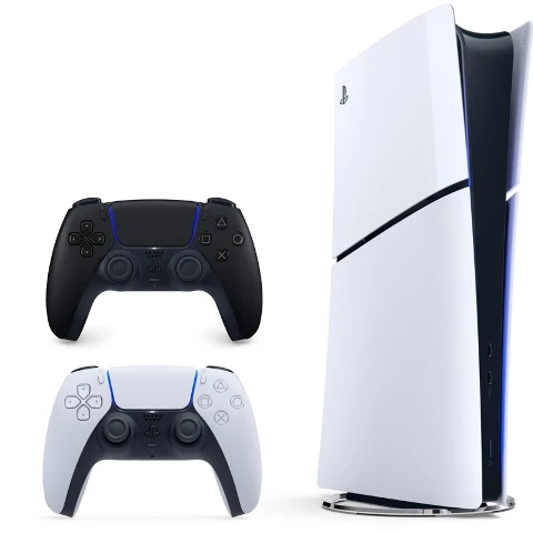 کنسول بازی سونی مدل PlayStation 5 Slim Digital Edition ظرفیت 825 گیگابایت ریجن CFI-2116 اروپا به همراه دسته اضافی کنسول بازی سونی مدل PlayStation 5 Slim Digital Edition ظرفیت 825 گیگابایت ریجن CFI-2116 اروپا به همراه دسته اضافی