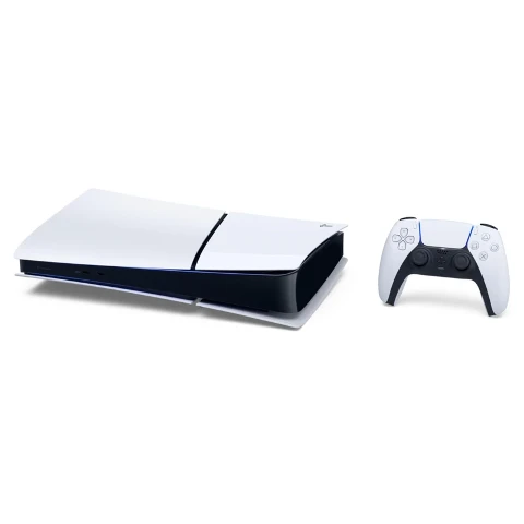 کنسول بازی سونی مدل PlayStation 5 Slim Digital Edition ظرفیت 825 گیگابایت ریجن CFI-2116 اروپا به همراه دسته اضافی کنسول بازی سونی مدل PlayStation 5 Slim Digital Edition ظرفیت 825 گیگابایت ریجن CFI-2116 اروپا به همراه دسته اضافی