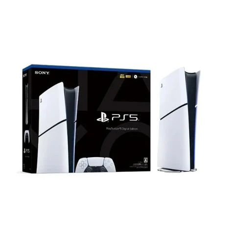 کنسول بازی سونی مدل PlayStation 5 Slim Digital Edition ظرفیت 825 گیگابایت ریجن CFI-2116 اروپا به همراه دسته اضافی کنسول بازی سونی مدل PlayStation 5 Slim Digital Edition ظرفیت 825 گیگابایت ریجن CFI-2116 اروپا به همراه دسته اضافی