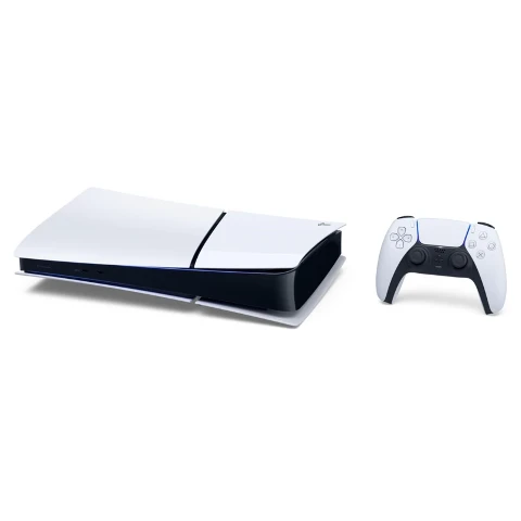 کنسول بازی سونی مدل PlayStation 5 Slim Digital Edition ظرفیت 825 گیگابایت ریجن CFI-2116 اروپا به همراه دسته اضافی کنسول بازی سونی مدل PlayStation 5 Slim Digital Edition ظرفیت 825 گیگابایت ریجن CFI-2116 اروپا به همراه دسته اضافی