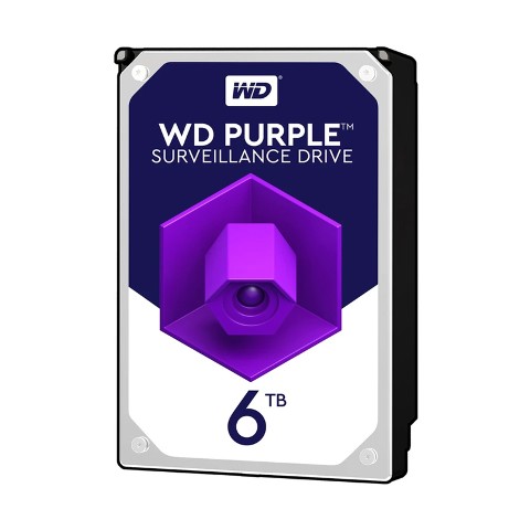 هارددیسک اینترنال وسترن دیجیتال مدل Purple ظرفیت 6 ترابایت