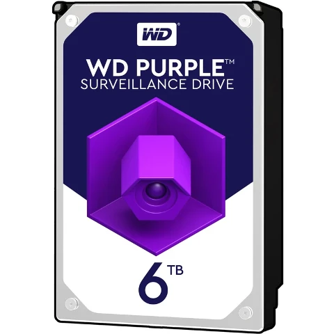 هارددیسک اینترنال وسترن دیجیتال مدل Purple ظرفیت 6 ترابایت هارددیسک اینترنال وسترن دیجیتال مدل Purple ظرفیت 6 ترابایت