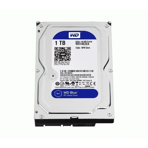 هارددیسک اینترنال وسترن دیجیتال مدل Blue ظرفیت 1 ترابایت هارددیسک اینترنال وسترن دیجیتال مدل Blue ظرفیت 1 ترابایت