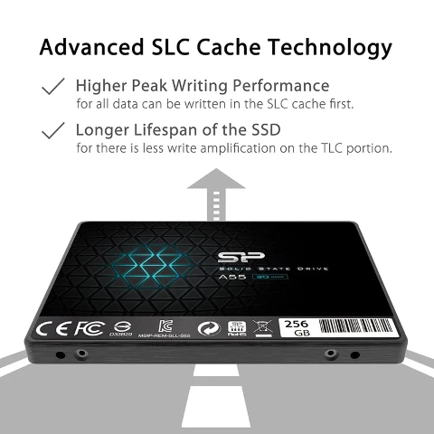 هارد SSD اینترنال SATA III سیلیکون پاور مدل Ace A55 ظرفیت 256 گیگابایت هارد SSD اینترنال SATA III سیلیکون پاور مدل Ace A55 ظرفیت 256 گیگابایت