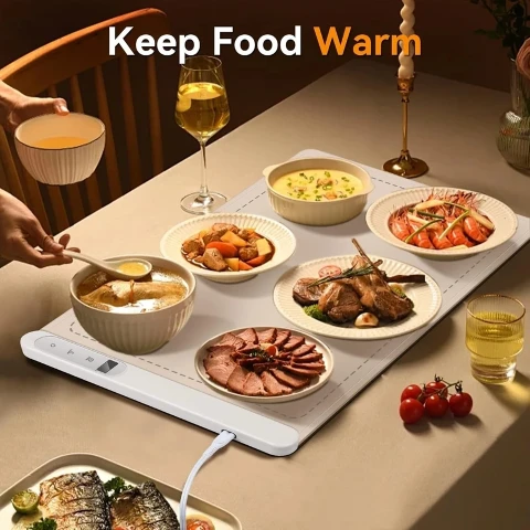 گرم کن غذای پرودو مدل Porodo Warming Food Mat PDLFST054WH گرم کن غذای پرودو مدل Porodo Warming Food Mat PDLFST054WH