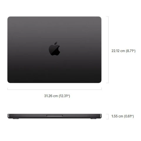 لپ تاپ 14.2 اینچی اپل مدل MacBook Pro MDE14 2025 LLA-M5-16GB RAM-1TB SSD لپ تاپ 14.2 اینچی اپل مدل MacBook Pro MDE14 2025 LLA-M5-16GB RAM-1TB SSD