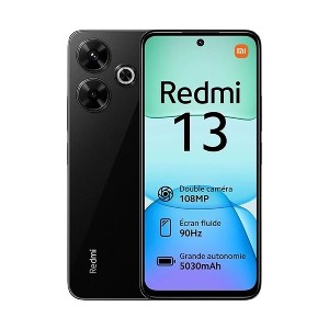 گوشی موبایل کارکرده شیائومی مدل Redmi 13 دو سیم کارت ظرفیت 256 گیگابایت و رم 8 گیگابایت