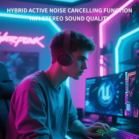 هدست گیمینگ بلوتوثی ردراگون مدل H610 با ANC