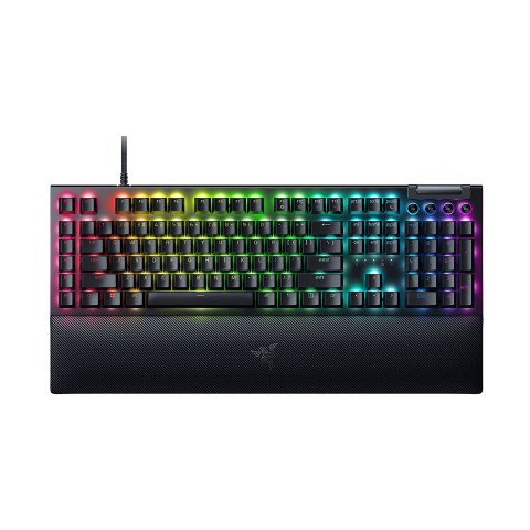 کیبورد مخصوص بازی ریزر مدل Blackwidow V4 Green Switch کیبورد مخصوص بازی ریزر مدل Blackwidow V4 Green Switch