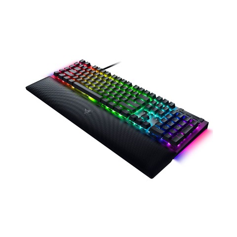 کیبورد مخصوص بازی ریزر مدل Blackwidow V4 Green Switch کیبورد مخصوص بازی ریزر مدل Blackwidow V4 Green Switch