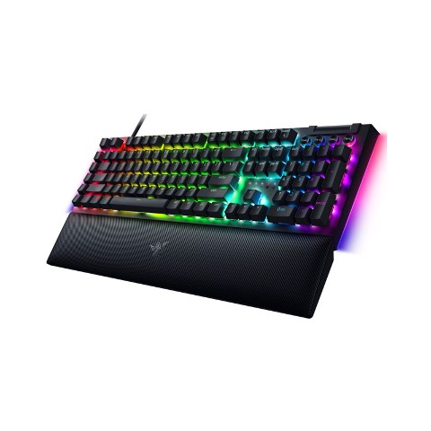 کیبورد مخصوص بازی ریزر مدل Blackwidow V4 Green Switch کیبورد مخصوص بازی ریزر مدل Blackwidow V4 Green Switch