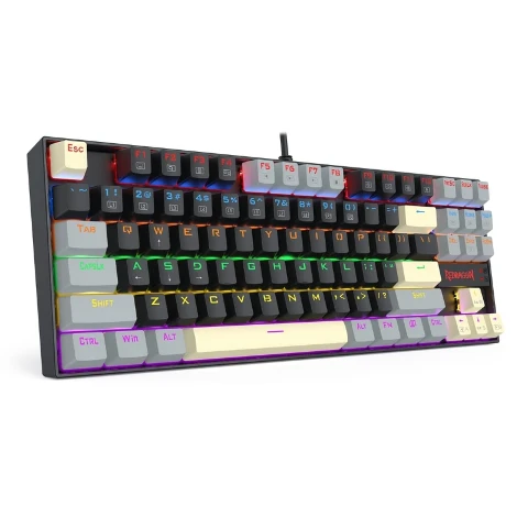 کیبورد گیمینگ ردراگون KUMARA K552 BGC-M RGB کیبورد گیمینگ ردراگون KUMARA K552 BGC-M RGB
