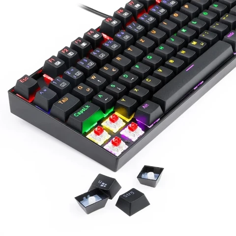 کیبورد گیمینگ ردراگون KUMARA K552 BGC-M RGB کیبورد گیمینگ ردراگون KUMARA K552 BGC-M RGB