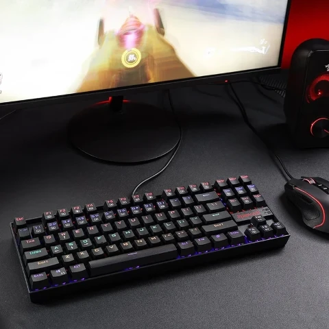 کیبورد گیمینگ ردراگون KUMARA K552 BGC-M RGB کیبورد گیمینگ ردراگون KUMARA K552 BGC-M RGB