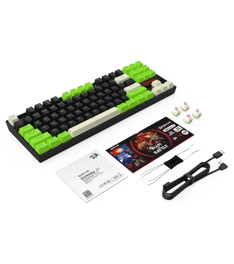 کیبورد گیمینگ ردراگون KUMARA K552 BGC-M RGB کیبورد گیمینگ ردراگون KUMARA K552 BGC-M RGB