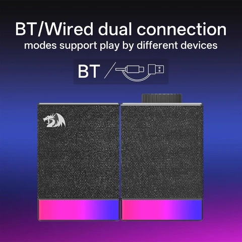 اسپیکر دسکتاپ ردراگون مدل GS517 RGB