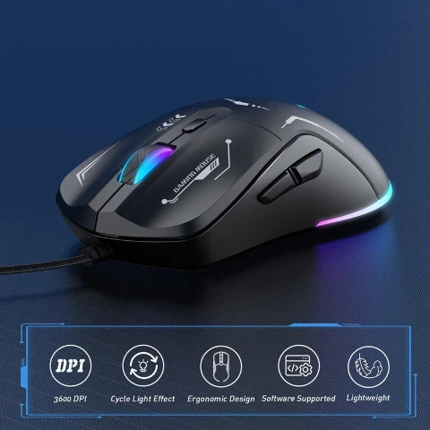 ماوس گیمینگ اونیکوما مدل CW917