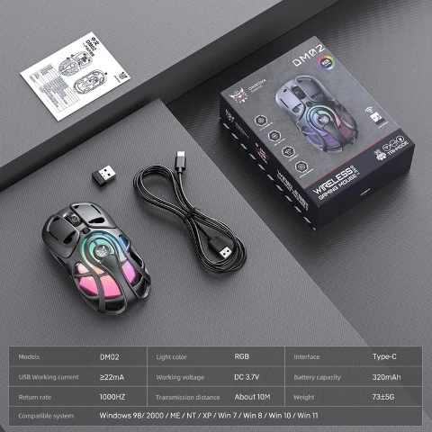ماوس گیمینگ اونیکوما مدل DM02