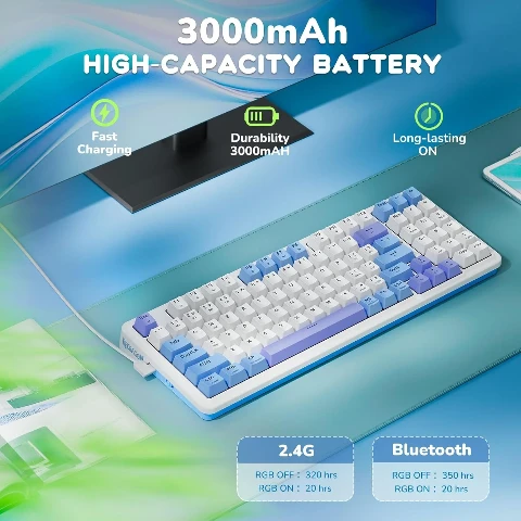 کیبورد گیمینگ ردراگون K643 WGC RGB PRO