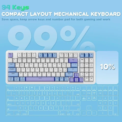 کیبورد گیمینگ ردراگون K643 WGC RGB PRO