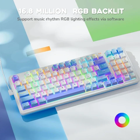کیبورد گیمینگ ردراگون K643 WGC RGB PRO