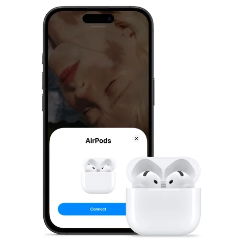 هدفون توگوشی بلوتوثی اپل مدل Airpods 5 Wireless Charging Case با حذف نویز فعال