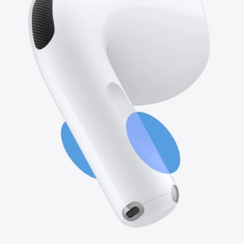 هدفون توگوشی بلوتوثی اپل مدل Airpods 5 Wireless Charging Case با حذف نویز فعال