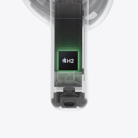 هدفون توگوشی بلوتوثی اپل مدل Airpods 5 Wireless Charging Case با حذف نویز فعال